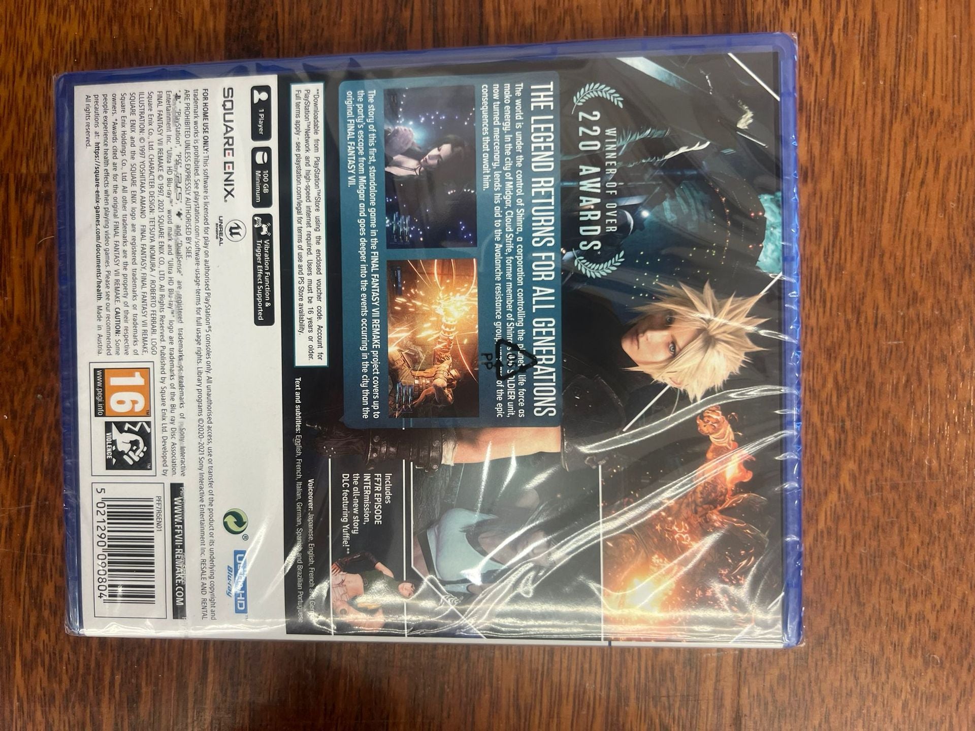 Final Fantasy Vii (7) Remake Intergrade PS5 UK Final Fantasy Vii (7) Remake Intergrade PS5 UK